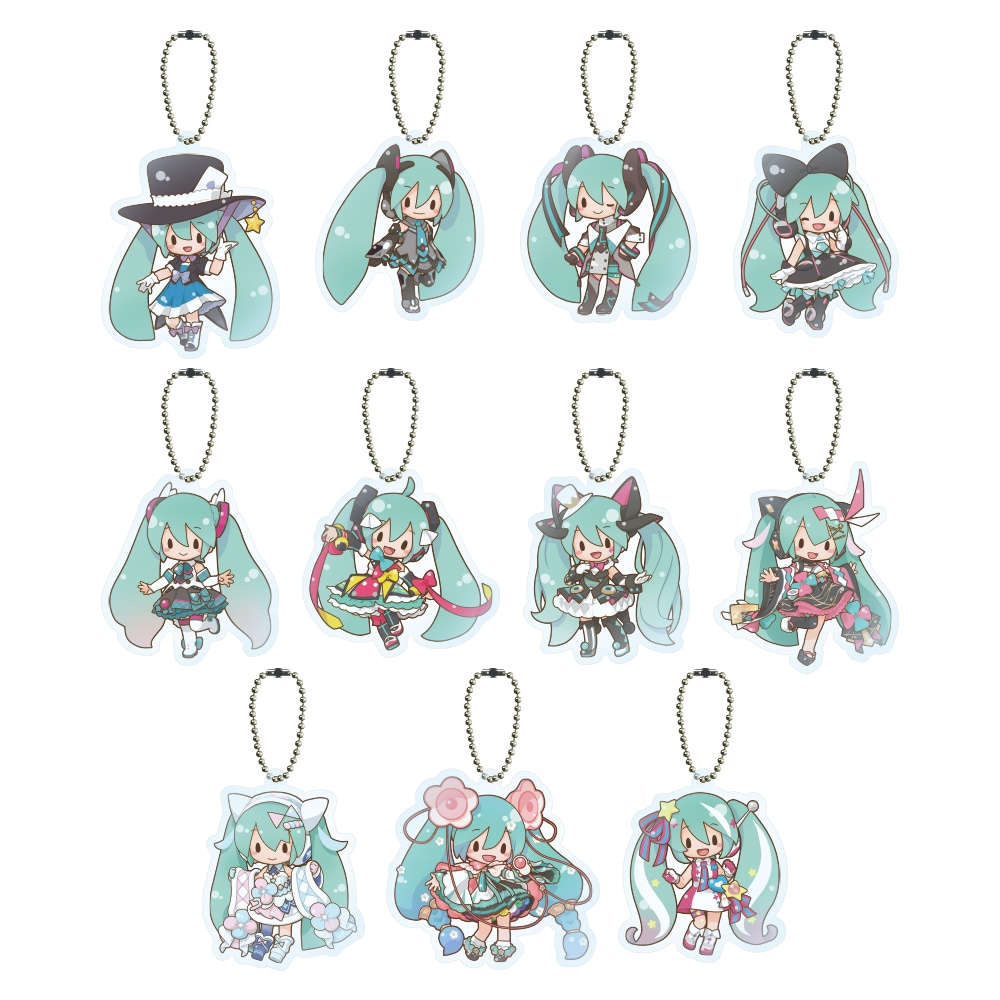 在庫限り 初音ミクシリーズ アクリルキーチェーン マジカルミライ 10th 