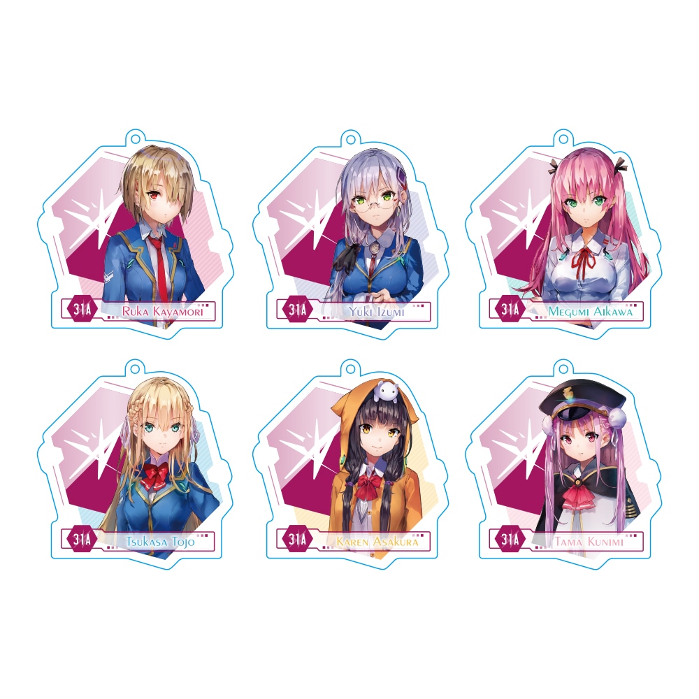 ヘブンバーンズレッド アクリルキーチェーン｜セガプラザ