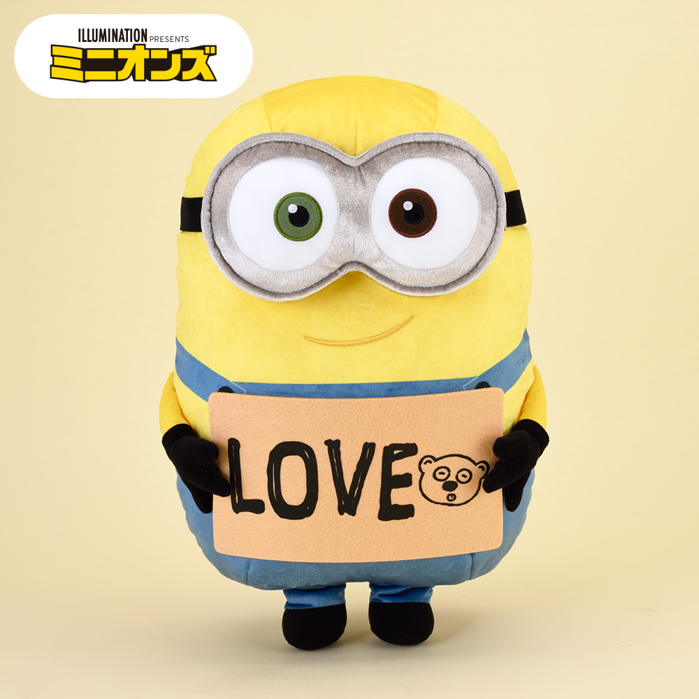 ミニオンズ ギガジャンボメッセージボードぬいぐるみ ボブ セガプラザ